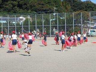 昼休みの練習のようす