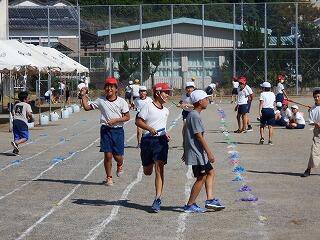 昼休みの練習のようす