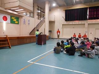 入所式のようす