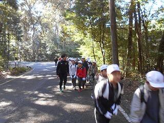 むかばき山へ出発！