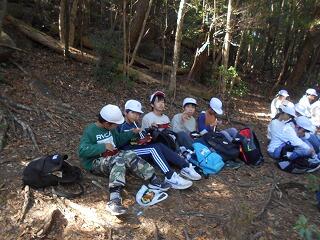 むかばき登山のようす