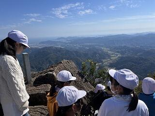 むかばき山山頂より