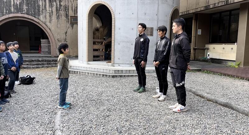 退所式のようす