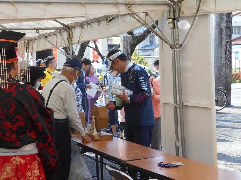 ゴールのようす