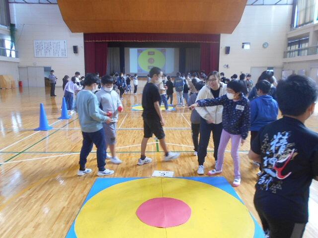 ボッチャのようす