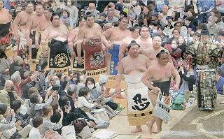 宮崎場所での琴恵光関