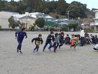 市田選手ご兄弟による講義のようす