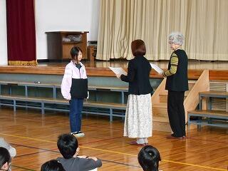 表彰式のようす