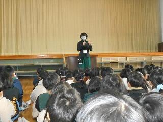 冬休みの生活についての話