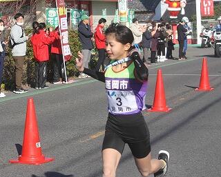市町村対抗駅伝競走大会のようす