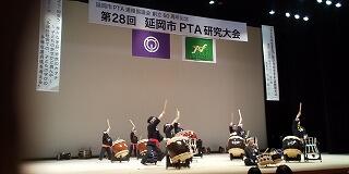 アトラクションの太鼓演奏