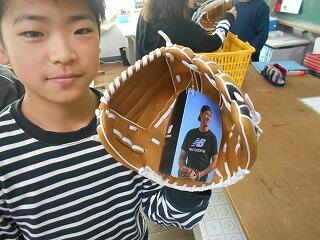 大谷選手からのグローブ