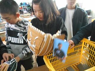 大谷選手からのグローブ