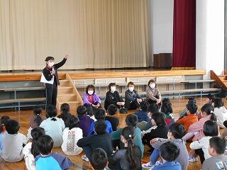 ばんば踊り講習のようす