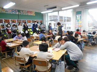 １年生の授業のようす