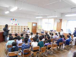 ２年生の授業のようす