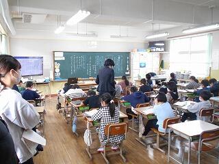 ３年生の授業のようす