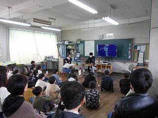 ４年生の授業のようす