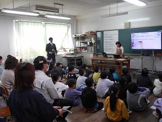 ４年生の授業のようす