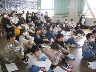 ６年生の授業のようす