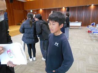 善行児童･生徒表彰式のようす