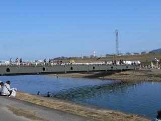 この花ウォークのようす