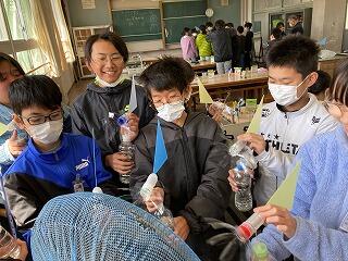 ものづくり体験教室のようす