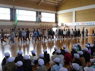 お別れ集会のようす