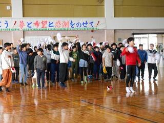 お別れ集会のようす