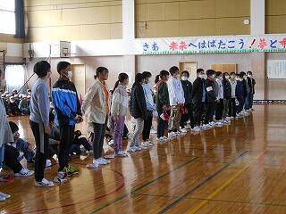 お別れ集会のようす