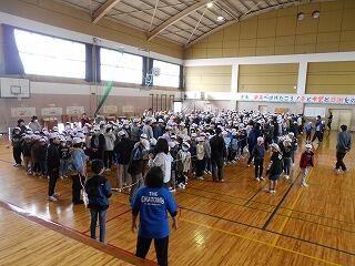 お別れ集会のようす