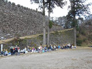 お別れ遠足のようす