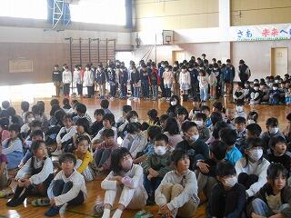 修了式のようす