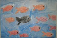 スイミーとあそんだよ