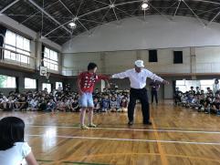 避難訓練　不審者対応