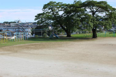 すっきりなった運動場