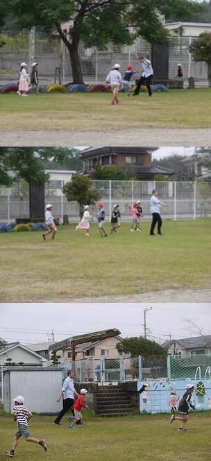 ジョー先生は子ども達と遊んでくれます