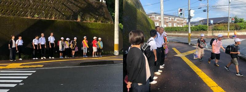 小中合同あいさつ運動３