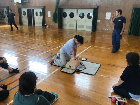 心肺蘇生法講習会４