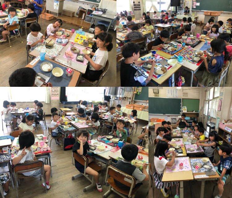 給食の風景（1年）