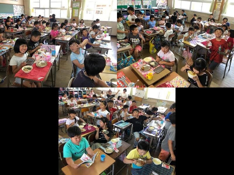 給食の風景（3年）