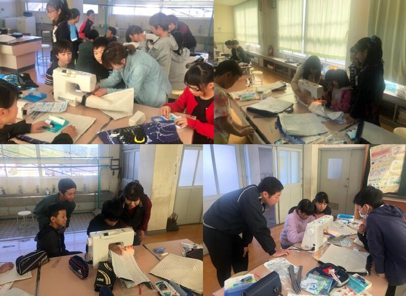 ミシン指導の支援