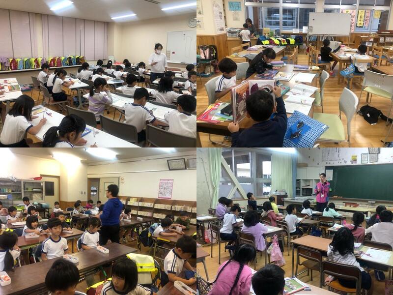 エアコン工事で教室移動