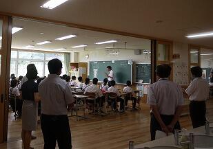 中学校１年英語の少人数指導