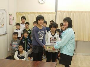 1円玉募金を寄付