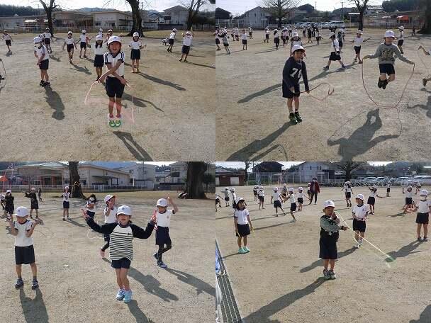 短なわとび（１年）