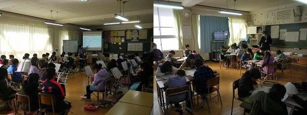 音楽と算数少人数指導