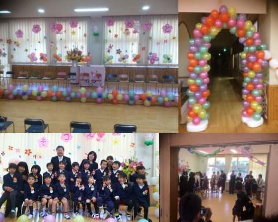 西階幼稚園卒園式