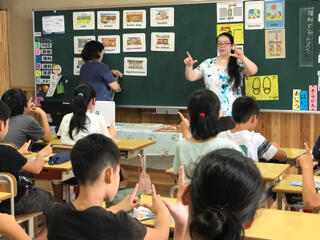 外国語活動の授業風景１