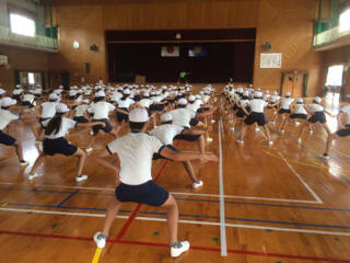 ダンス練習（６年）